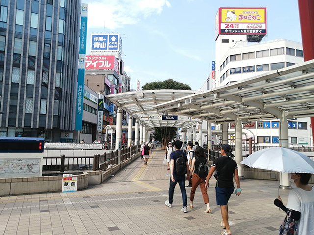 JR立川駅からアクセス